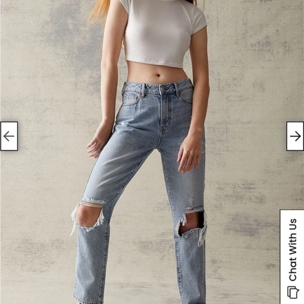 Pac Sun mom jeans. Size 23